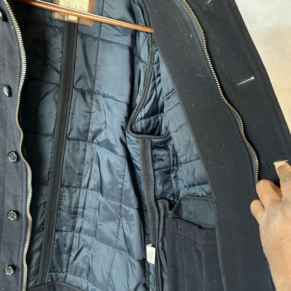 BILLY REID Men's Blue Wool Blend Jacket. Made in Italy. Size Medium. - Picture 12 of 14